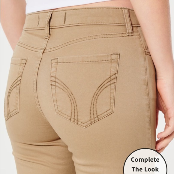 Hollister tan super skinny khaki jeans - Picture 4 of 6